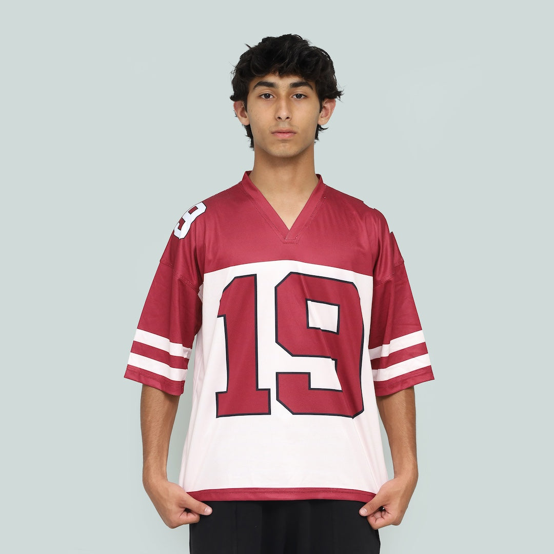 CORE STRIP MESH JERSEY