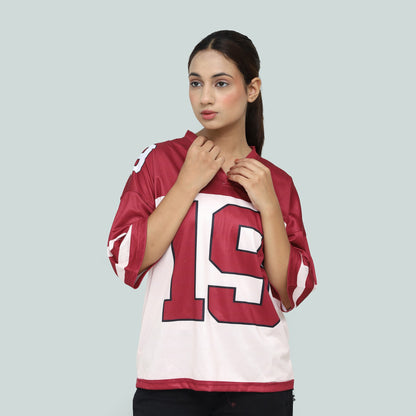 CORE STRIP MESH JERSEY