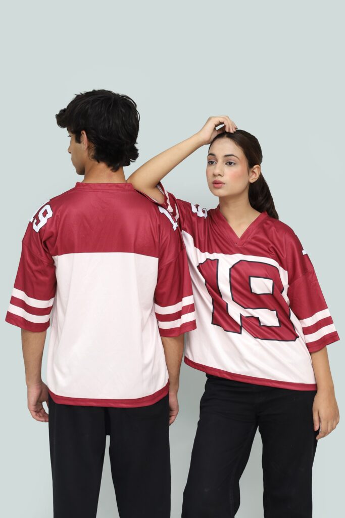 Cherry colour jursey