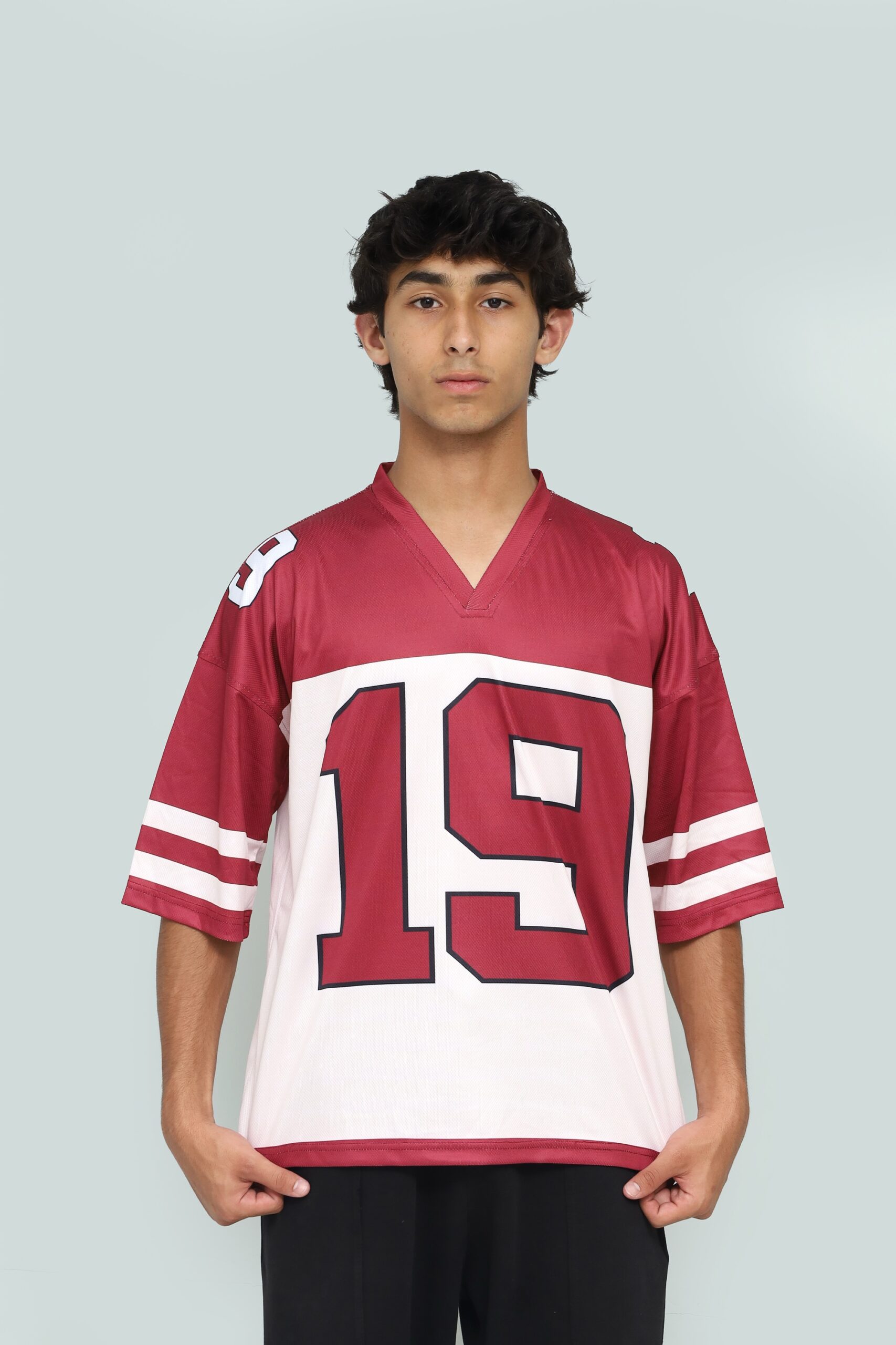 Cherry colour jursey - Image 3